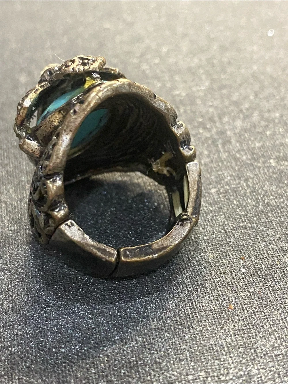 Vintage Stretch Cross Ring